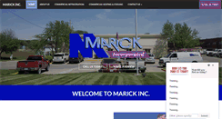 Desktop Screenshot of marickinc.com