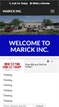 Mobile Screenshot of marickinc.com